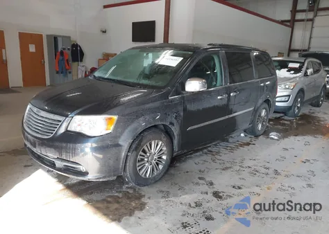2013 Chrysler Town & Country Touring-L из США, поврежденный, VIN 2C4RC1CG2DR737452